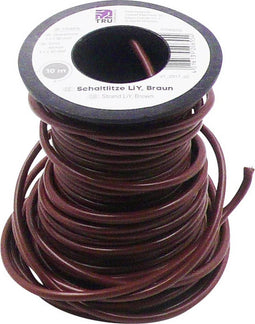 TRU COMPONENTS 1564478 Draad LiY 1 x 1.50 mm² Bruin 10 m