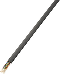 TRU COMPONENTS 1564536 Telefoonkabel 8 x 0.08 mm² Zwart 50 m
