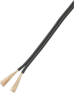 TRU COMPONENTS 1565193 Draad 2 x 1.50 mm² Zwart 50 m