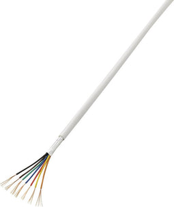 TRU COMPONENTS 1565224 Alarmkabel LiYY 7 x 0.17 mm² Wit 50 m