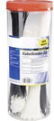 TRU COMPONENTS 1566530 Kabelbinder 100 mm, 200 mm, 300 mm 3.60 mm Zwart, Natuur 500 stuk(s)