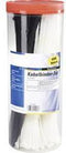 TRU COMPONENTS 1566535 28530c209 Assortiment kabelbinders 200 mm 2.50 mm Zwart, Natuur 1000 stuk(s)