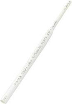 TRU COMPONENTS 1566764 Krimpkous zonder lijm Wit 9 mm 4.50 mm Krimpverhouding:2:1 10 m