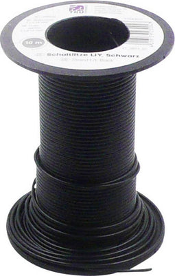 TRU COMPONENTS 1566830 Draad LiY 1 x 0.14 mm² Zwart 10 m