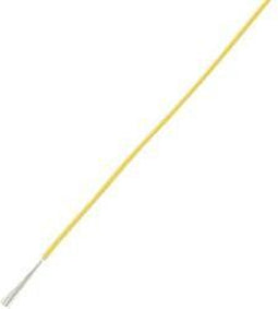 TRU COMPONENTS 1566836 Draad LiY 1 x 0.14 mm² Geel 100 m