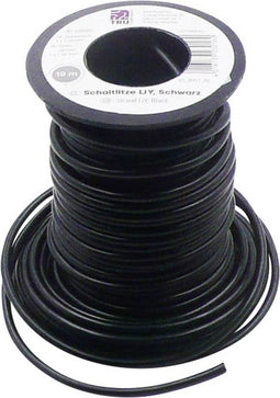 TRU COMPONENTS 1566842 Draad LiY 1 x 1.50 mm² Zwart 10 m