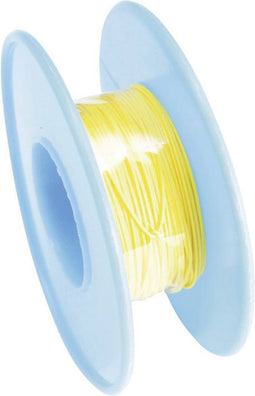 TRU COMPONENTS 1566860 Wire-wrap-draad Wire Wrap 1 x 0.05 mm² Geel 15 m