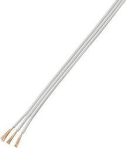 TRU COMPONENTS 1566989 Draad 3 x 0.75 mm² Wit 20 m