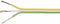 TRU COMPONENTS 1567054 Draad 3 x 0.14 mm² Geel, Wit, Groen 25 m