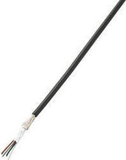 TRU COMPONENTS 1567123 USB-kabel 4 x 0.08 mm² Zwart 10 m