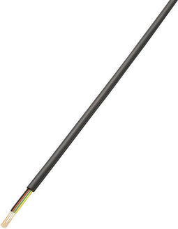 TRU COMPONENTS 1567167 Telefoonkabel 4 x 0.08 mm² Zwart 50 m
