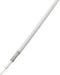 TRU COMPONENTS 1567172 Coaxkabel Buitendiameter: 6.80 mm RG6 /U 75 Ω 85 dB Wit 100 m