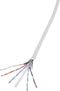TRU COMPONENTS 1567179 Netwerkkabel CAT 6 F/UTP 4 x 2 x 0.27 mm² Wit 305 m