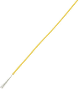 TRU COMPONENTS 1567221 Draad LiY 1 x 0.22 mm² Geel 100 m