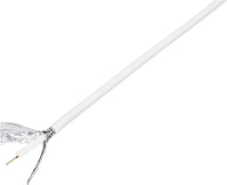 TRU COMPONENTS 1567363 Coaxkabel Buitendiameter: 6.60 mm RG6 /U 75 Ω 120 dB Wit 50 m