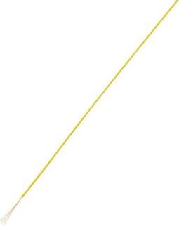 TRU COMPONENTS 1567798 Draad LiFY 1 x 0.25 mm² Geel 25 m
