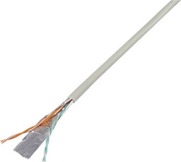 TRU COMPONENTS 1568141 Telefoonkabel J-Y(ST)Y 2 x 2 x 0.60 mm Grijs 25 m