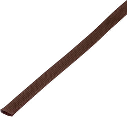 TRU COMPONENTS 1568185 CBBOX3037-BN Gevlochten slang Bruin PET 30 tot 37 mm 5 m