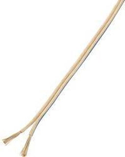 TRU COMPONENTS 1568257 Luidsprekerkabel 2 x 0.75 mm² Transparant 10 m
