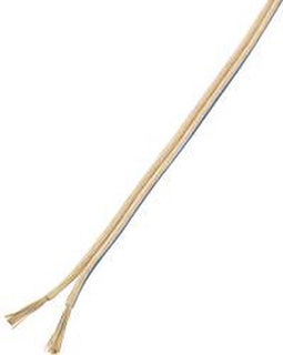 TRU COMPONENTS 1568261 Luidsprekerkabel 2 x 2.5 mm² Transparant 100 m