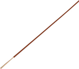 TRU COMPONENTS 1568697 Voertuigsnoer FLRY-B 1 x 1.50 mm² Bruin 50 m