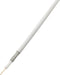TRU COMPONENTS 1570251 Coaxkabel Buitendiameter: 6.80 mm RG6 /U 75 Ω 85 dB Wit 10 m