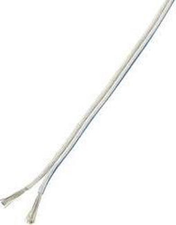 TRU COMPONENTS 1570289 Luidsprekerkabel 2 x 0.75 mm² Transparant 10 m