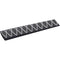 TRU COMPONENTS 1572155 Krimpkous zonder lijm Zwart 45 mm 22.50 mm Krimpverhouding:2:1 1 m