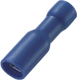 TRU COMPONENTS 1572195 Kabelschoen, female (rond) 0.50 mm² 1.50 mm² Stift-Ø: 4 mm Volledig geïsoleerd Rood 100 stuk(s)