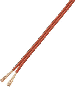 TRU COMPONENTS 1572357 Draad LiY-Z 2 x 2 mm² Rood, Zwart 10 m