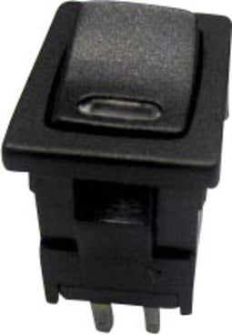 TRU COMPONENTS 1587519 Wipschakelaar TC-R13-66L-02 LED 24V/DC 250 V/AC 6 A 1x uit/aan Continu 1 stuk(s)