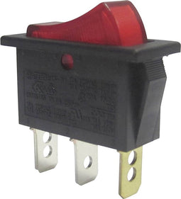 TRU COMPONENTS 1587532 Wipschakelaar TC-R13-91B-01 250 V/AC 10 A 1x uit/aan Continu 1 stuk(s)
