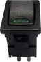 TRU COMPONENTS 1587536 Wipschakelaar TC-R13-66L-02 GN 250 V/AC 6 A 1x uit/aan Continu 1 stuk(s)