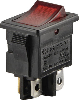 TRU COMPONENTS 1587539 Wipschakelaar TC-R13-73C-02 250 V/AC 6 A 2x uit/aan Continu 1 stuk(s)