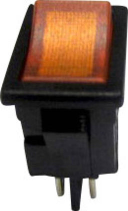TRU COMPONENTS 1587542 Wipschakelaar TC-R13-73C-02 250 V/AC 6 A 2x uit/aan Continu 1 stuk(s)