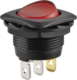 TRU COMPONENTS 1587556 Wipschakelaar TC-R13-135B-02 250 V/AC 10 A 1x uit/aan Continu 1 stuk(s)