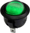 TRU COMPONENTS 1587635 Wipschakelaar TC-R13-208B-02 GN 250 V/AC 10 A 1x uit/aan Continu 1 stuk(s)