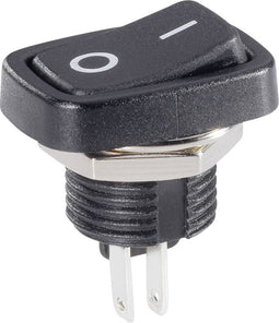 TRU COMPONENTS 1587648 Wipschakelaar TC-R13-213A-03 250 V/AC 3 A 1x uit/aan Continu 1 stuk(s)