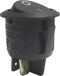 TRU COMPONENTS 1587655 Wipschakelaar TC-R13-244A-02 BLACK 250 V/AC 10 A 2x uit/aan Continu 1 stuk(s)