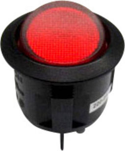 TRU COMPONENTS 1587656 Wipschakelaar TC-R13-244B-02 B/R 220 V/AC 250 V/AC 10 A 2x uit/aan Continu 1 stuk(s)