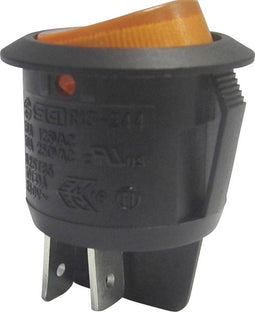 TRU COMPONENTS 1587657 Wipschakelaar TC-R13-244B-02 B/Y 220 V/AC 250 V/AC 10 A 2x uit/aan Continu 1 stuk(s)
