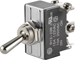 TRU COMPONENTS 1587676 TC-R13-28B-06 Tuimelschakelaar 250 V/AC 10 A 2x aan/aan Continu 1 stuk(s)