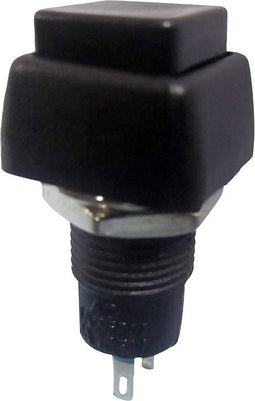 TRU COMPONENTS 1587720 TC-R13-83B-05BK Drukschakelaar 250 V/AC 1 A 1x uit/aan Continu 1 stuk(s)