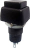 TRU COMPONENTS 1587720 TC-R13-83B-05BK Drukschakelaar 250 V/AC 1 A 1x uit/aan Continu 1 stuk(s)