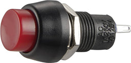 TRU COMPONENTS 1587725 TC-R13-84B-05BK Drukschakelaar 250 V/AC 1 A 1x uit/aan Continu 1 stuk(s)
