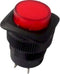 TRU COMPONENTS 1587743 TC-R13-508BL-05RT Drukschakelaar 250 V/AC 1.5 A 1x uit/aan Continu Rood 1 stuk(s)