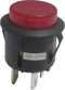 TRU COMPONENTS 1587761 TC-R13-527AL-02RT Druktoets 250 V/AC 6 A 1x uit/(aan) Moment Rood 1 stuk(s)