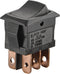 TRU COMPONENTS 1587819 Wipschakelaar TC-R13-166PB-02 250 V/AC 6 A 2x aan/aan Continu 1 stuk(s)