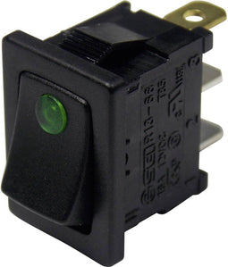 TRU COMPONENTS 1587845 Wipschakelaar TC-R13-66B2-02 B/B 12 V/DC 16 A 1x uit/aan Continu 1 stuk(s)
