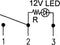 TRU COMPONENTS 1587845 Wipschakelaar TC-R13-66B2-02 B/B 12 V/DC 16 A 1x uit/aan Continu 1 stuk(s)